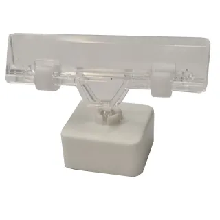 Plakatholder,stor magnet,80mm klype, Transp