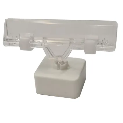 Plakatholder,stor magnet,80mm klype, Transp