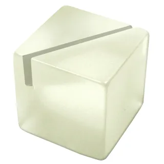 Plakatholder kube m/spor - matt akryl