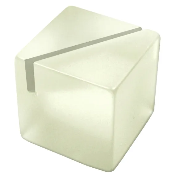 Plakatholder kube m/spor - matt akryl