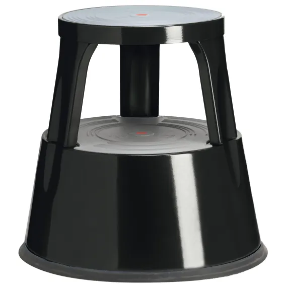 Trappestol KickStep,Sort metall