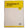 Informasjonsholder Multi PS A5, 1ark