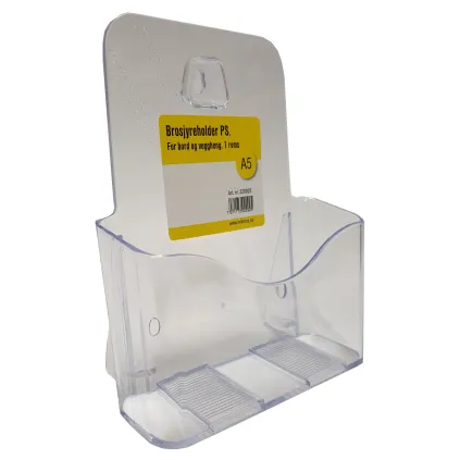 Brosjyreholder PS, 1 roms A5