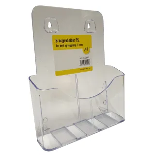 Brosjyreholder PS, 1 roms A4