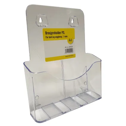 Brosjyreholder PS, 1 roms A4