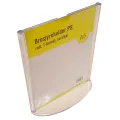 Brosjyreholder PS A5, rett, T-format, Stående