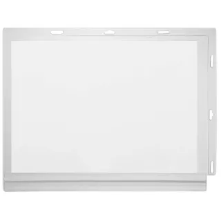 Infolomme A4, Vanntett, m/ Festehull, Stående/ Liggende, Transparent