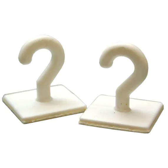 Takkrok Big hook,Selvkl.25x25mm (100stk)