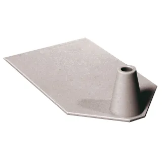 Fot plast til stang/ramme