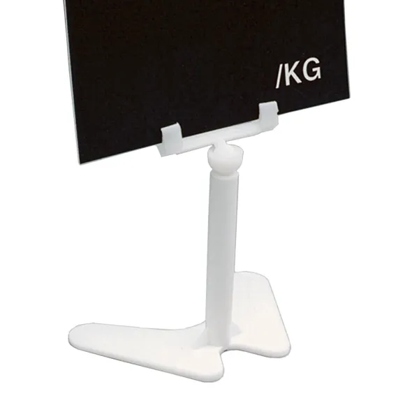 Plakatholder m/fot og teleskopstang 100mm - 9001