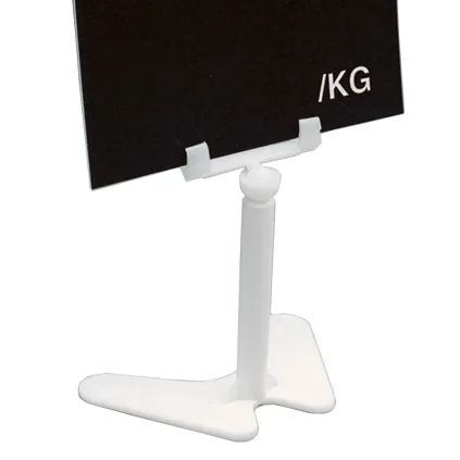 Plakatholder m/fot og teleskopstang 100mm - 9001