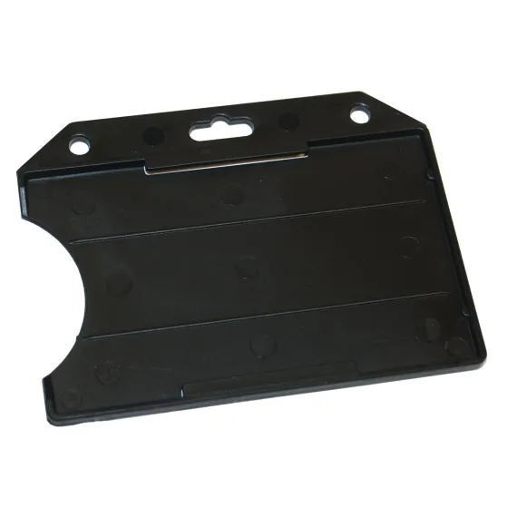 Kortholder ID,55x85mm,sort,feste langside