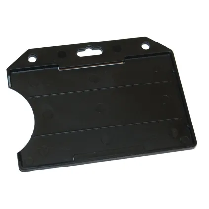 Kortholder ID,55x85mm,sort,feste langside