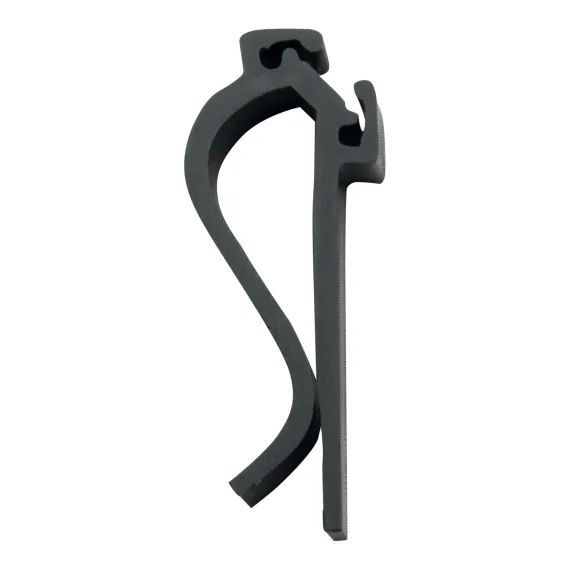 Plakatholder m/ klips for ferskvare, Sort