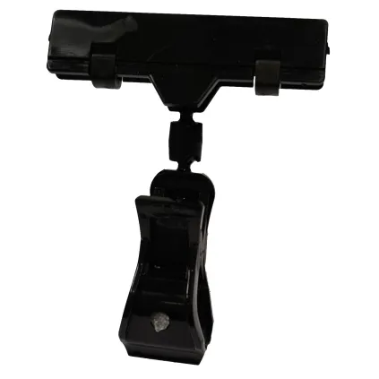 Plakatholder, stor klype, 80mm holder, Sort