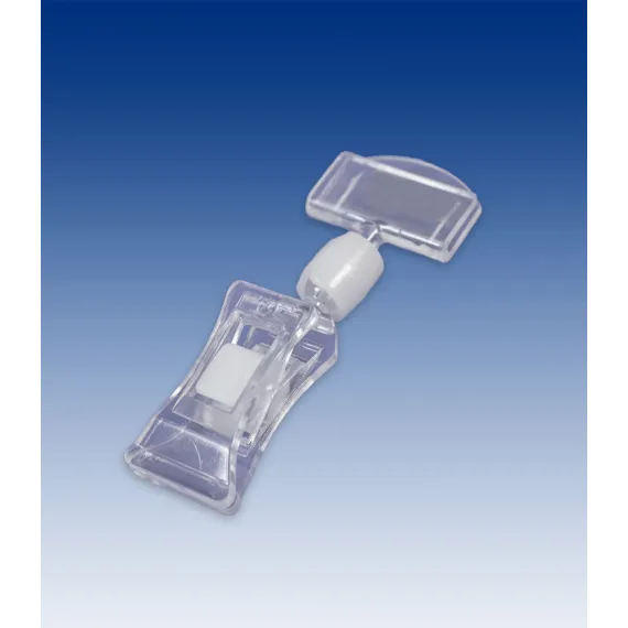 Plakatholder Liten klype,27mm holder, Transp