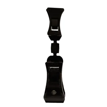 Plakatholder, stor klype, Liten klype, Sort