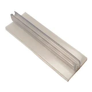 Plakatholder,90¤ vinklet, 75mm m/tape