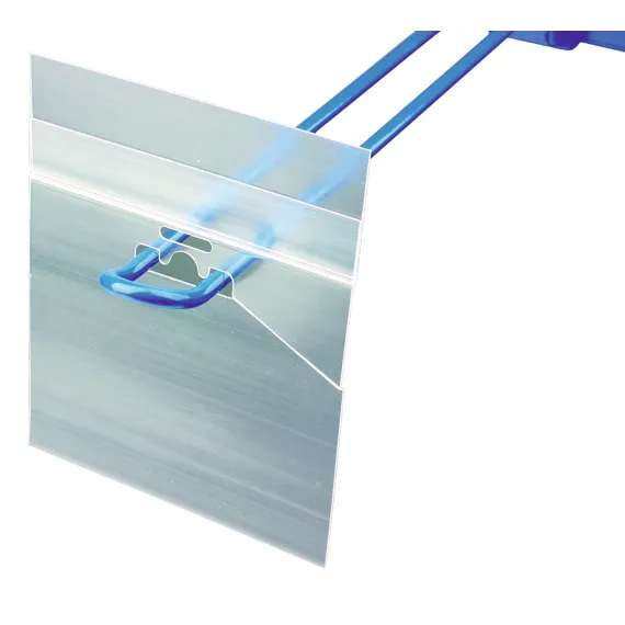 Hyllekantlist PPES 26x80mm Transparent