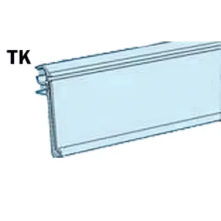 Hyllekantlist TK 39x885mm Transparent