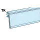 Hyllekantlist TK 26x885mm Transparent