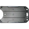 Kortholder ID,55x85mm,sort, feste kortside