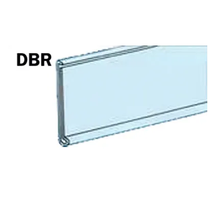 Hyllekantlist DBR 39x885mm Transparent