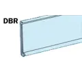 Hyllekantlist DBR 39x105mm Transparent