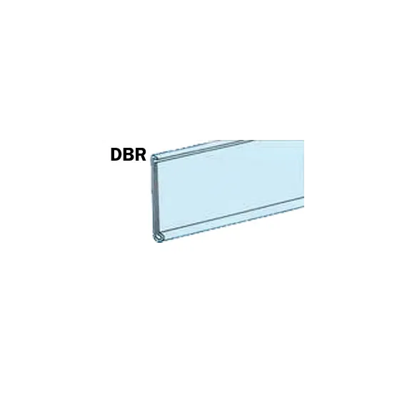Hyllekantlist DBR 26x885mm Transparent