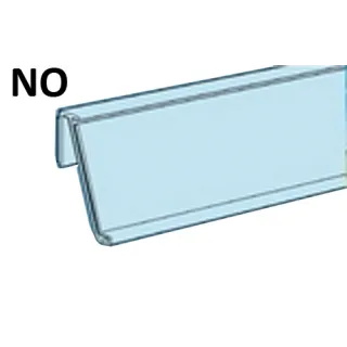 Hyllekantlist NO 39x885mm Transparent