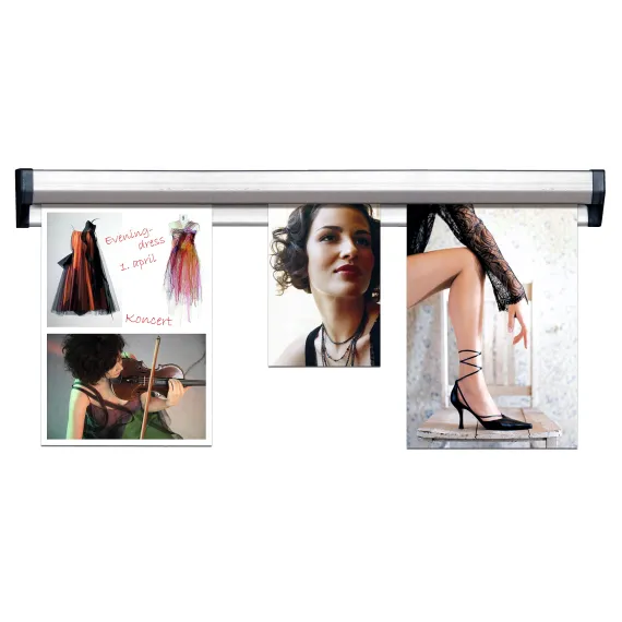 Plakatlist Alu, Fast Note Profil 100cm