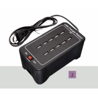 Ladestasjon for 10 bordlamper, MC-LD-MC10