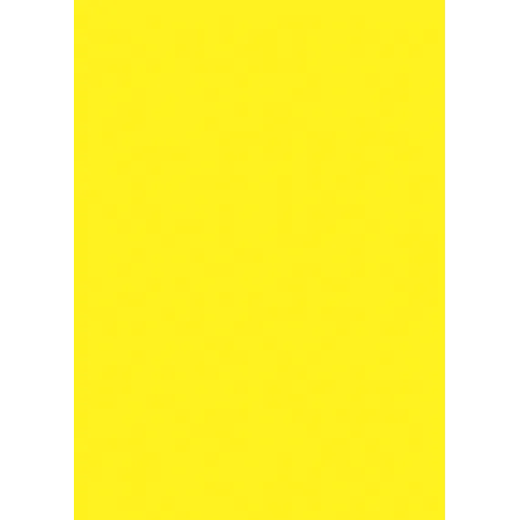 Plakatkartong Gul Fluor,270gr/m2, 50x70cm