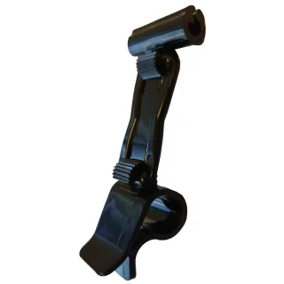 Plakatholder for bakker, 40mm mellomstykke, 30mm holder, Sort