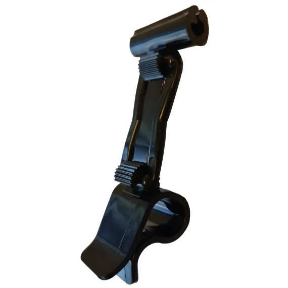 Plakatholder for bakker, 40mm mellomstykke, 30mm holder, Sort