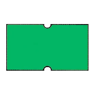 Etikett Jolly 21x12 - Grønn Permanent