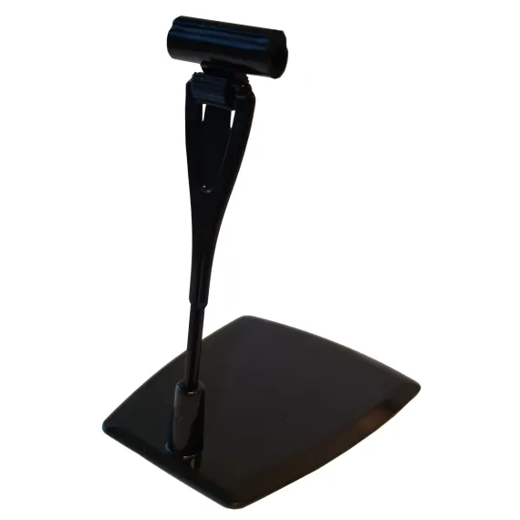 Plakatholder, stor flat fot, 95mm pigg, 50mm holder, Sort