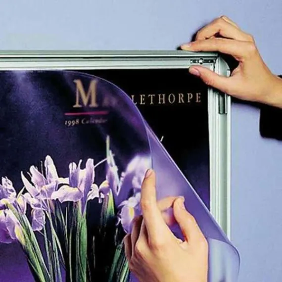 Plakatramme Snap 32mm 70x100cm Rød