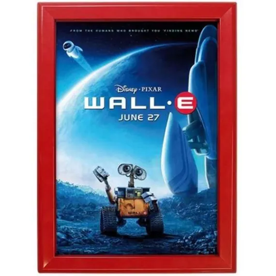 Plakatramme Snap 32mm 50x70cm Rød