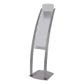Curved Metal Stand 6xA4