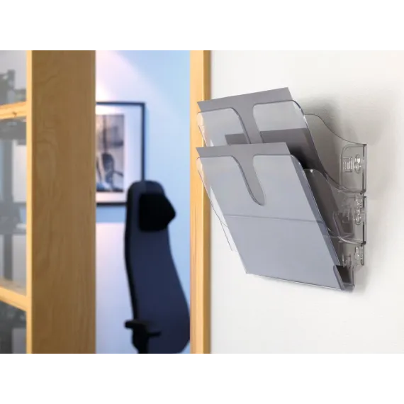 Brosjyrestativ Plus 2xA4 Liggende