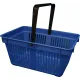Handlekurv blå 27ltr