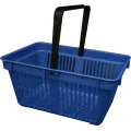 Handlekurv blå 27ltr