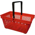 Handlekurv rød 27ltr