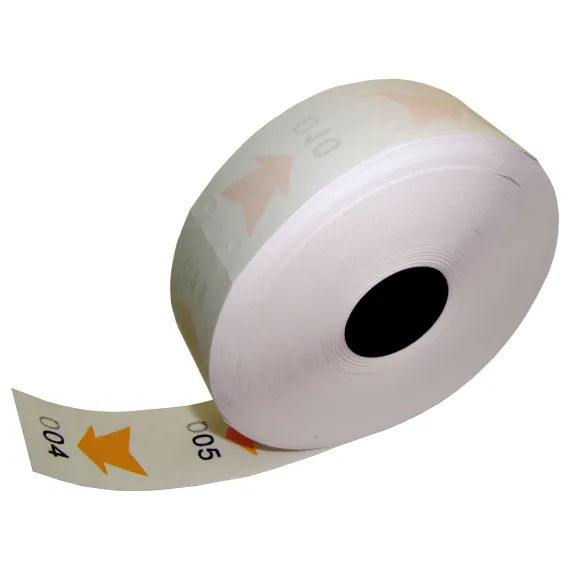 Kønummerlapper, Gul, 2000 stk