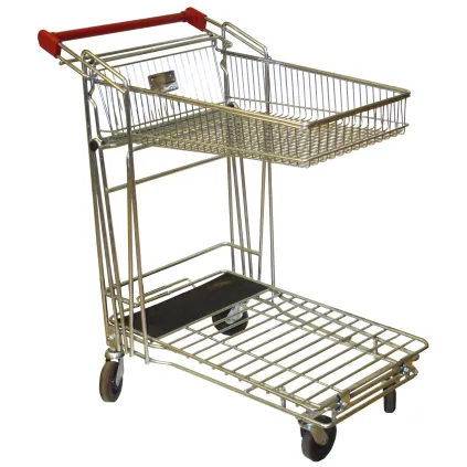 Handlevogn/plukkvogn,nedfellbar topp