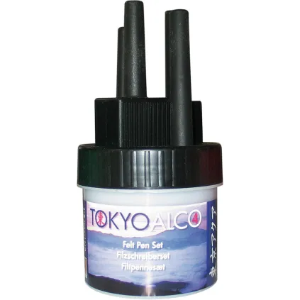 Plakattusj Tokyo Alco Sort