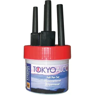 Plakattusj Tokyo Alco Rød