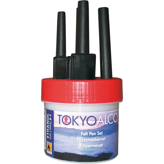 Plakattusj Tokyo Alco Rød