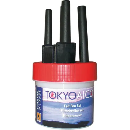 Plakattusj Tokyo Alco Rød